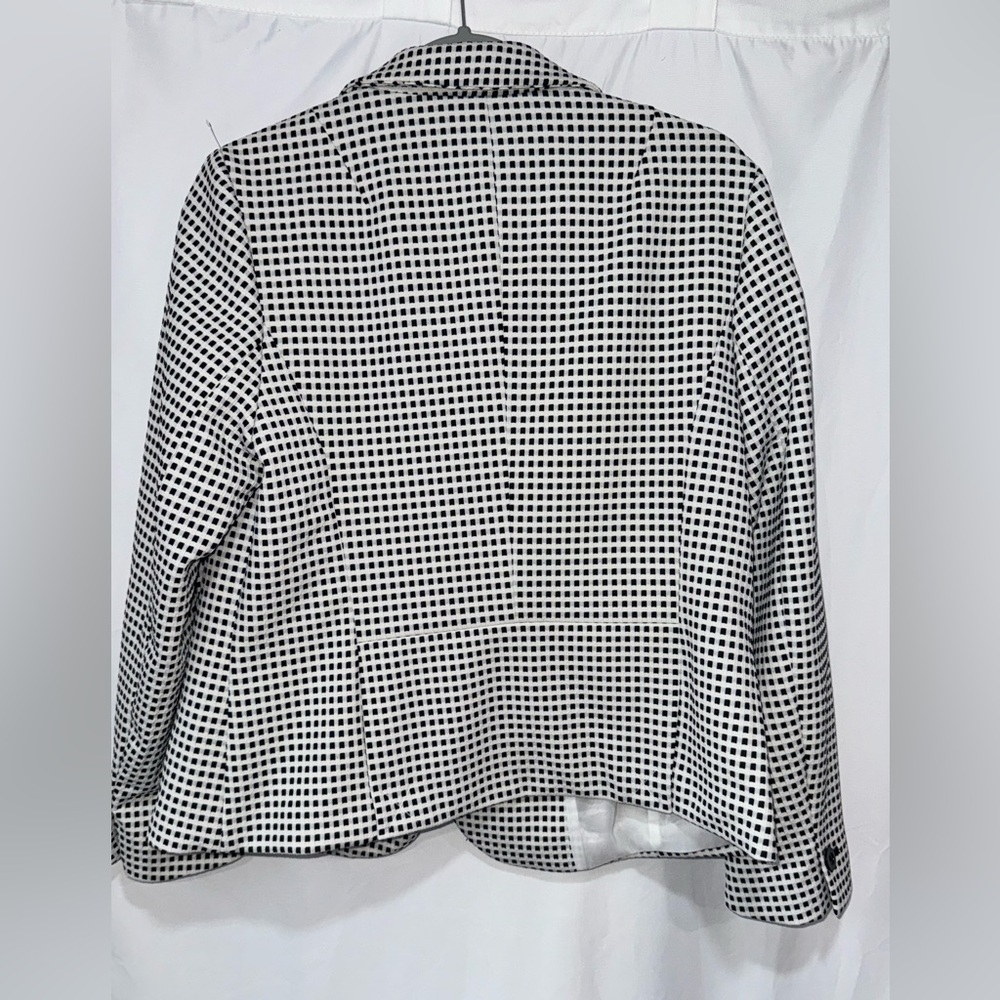 Talbots Single Button Blazer Jacket Classic Black… - image 5